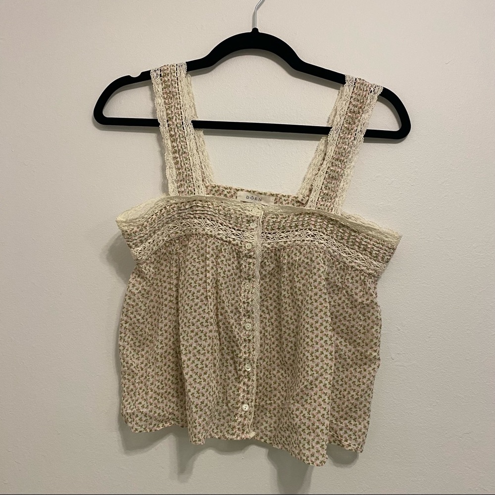 Doen Sonora top pink bisou size small